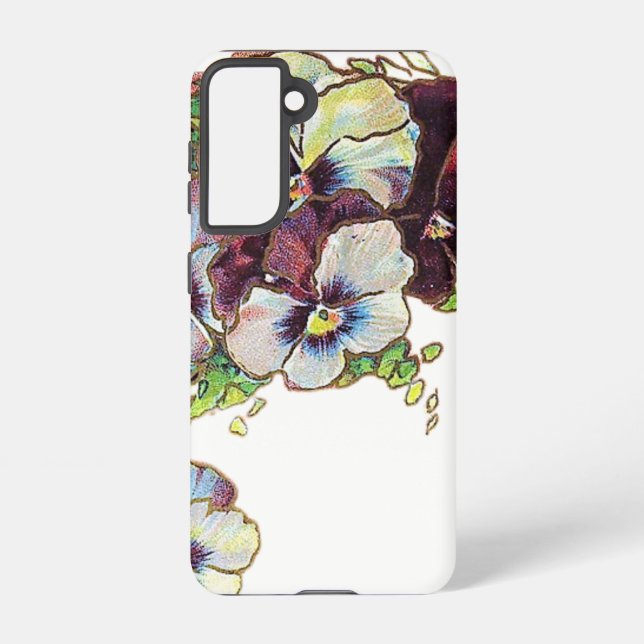 SAMSUNG GALAXY S21 Phone Case BLUME DESIGN STYLE Hülle (Rückseite)