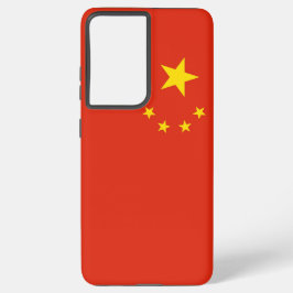 Samsung Galaxy S21 Plus Case flag of China Hülle