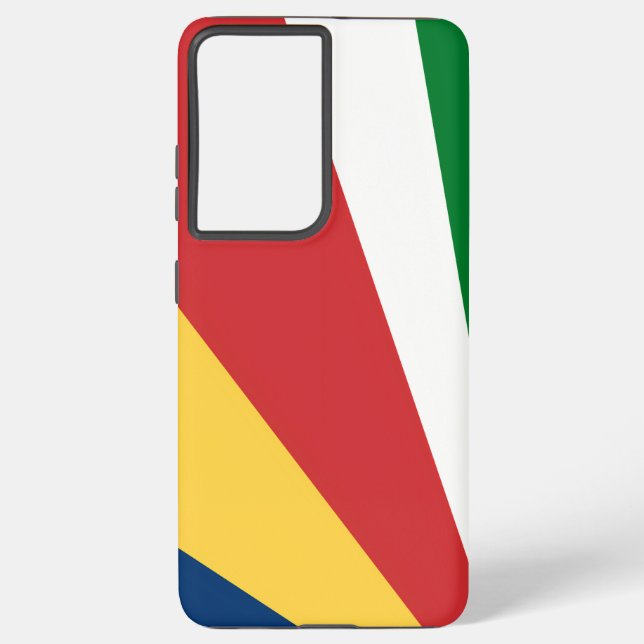 Samsung Galaxy S21 Plus Case Seychelles Colors Samsung Galaxy Hülle (Rückseite)