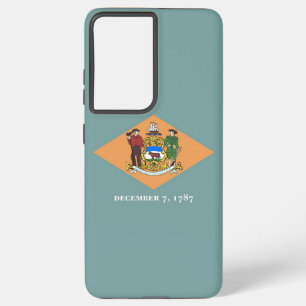 Samsung Galaxy S21 Plus Coque Drapeau du Delaware
