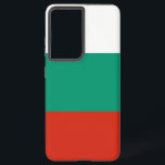 Samsung Galaxy S21 Plus Fallflagge in Bulgarien Samsung Galaxy Hülle<br><div class="desc">Umgestalten Sie Ihre Samsung Galaxy S21 Plus mit unserem exklusiven Handy-Cover mit der Flagge Bulgariens! Dieses Handy wurde mit viel Liebe zum Detail entworfen und präsentiert stolz das ikonische Design der bulgarischen Flagge. Die Fahne besteht aus drei horizontalen Streifen in Weiß, Grün und Rot, wobei das nationale Wappen an der...</div>