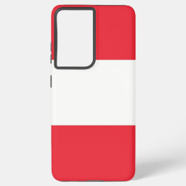 Samsung Galaxy S21 Plus Fallflagge Österreich Hülle