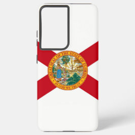 Samsung Galaxy S21 Plus Fallflagge von Florida Hülle