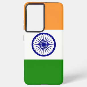 Samsung Galaxy S21 Plus Fallflagge von Indien Hülle