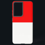 Samsung Galaxy S21 Plus Fallflagge von Indonesien Samsung Galaxy Hülle<br><div class="desc">Mit dem exklusiven Samsung Galaxy S21 Plus Gehäuse, das die Flagge Indonesiens trägt, können Sie Ihre Tech-Kollektion mit einer kühnen Erklärung über den indonesischen Stolz ergänzen! Dieser mit viel Liebe zum Detail gestaltete Fall ist mehr als nur ein Schutzgegenstand; er ist eine Feier des indonesischen Erbes und kulturellen Stolzes. Das...</div>