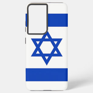 Samsung Galaxy S21 Plus Fallflagge von Israel Hülle