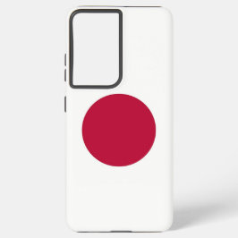 Samsung Galaxy S21 Plus Fallflagge von Japan Hülle
