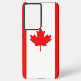 Samsung Galaxy S21 Plus Fallflagge von Kanada Hülle