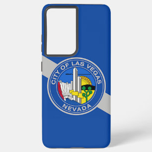 Samsung Galaxy S21 Plus Fallflagge von Las Vegas Hülle