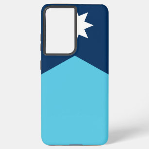 Samsung Galaxy S21 Plus Fallflagge von Minnesota Hülle