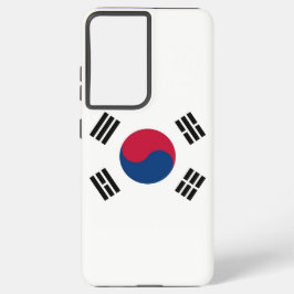 Samsung Galaxy S21 Plus Fallflagge von Südkorea Hülle