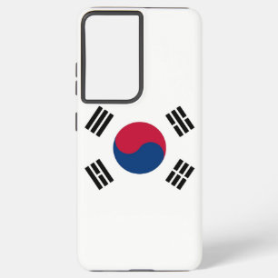 Samsung Galaxy S21 Plus Fallflagge von Südkorea Hülle