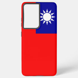 Samsung Galaxy S21 Plus Fallflagge von Taiwan Hülle