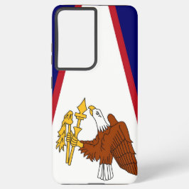 Samsung Galaxy S21 Ultra Case amerikanische Flagge Hülle