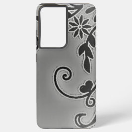 Samsung Galaxy S21 Ultra Case Blume Design Hülle