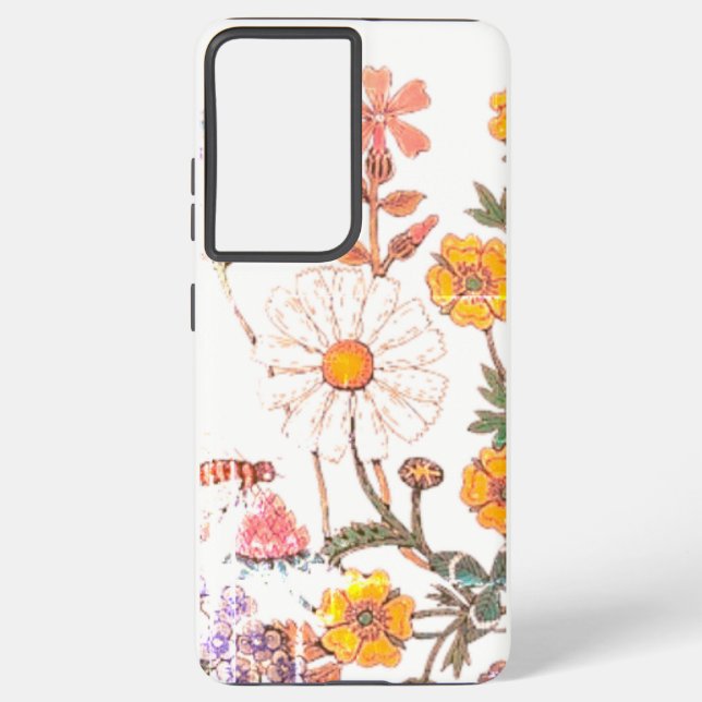 Samsung Galaxy s21 Ultra Case BLUME DESIGN Hülle (Rückseite)