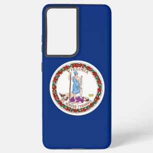 Samsung Galaxy S21 Ultra Case Fahne von Virginia Hülle