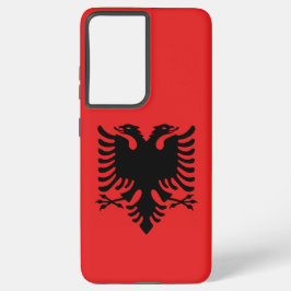 Samsung Galaxy S21 Ultra Case Flag Albanien Samsung Galaxy Hülle