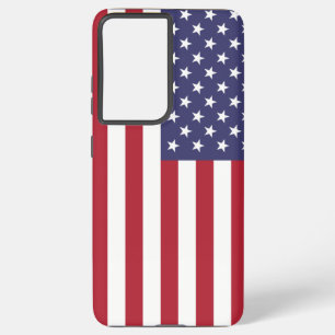 Samsung Galaxy S21 Ultra Case Flag der USA. Hülle