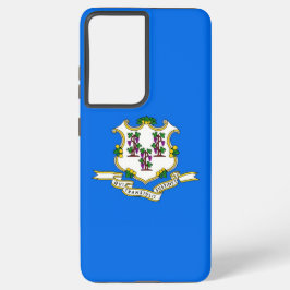 Samsung Galaxy S21 Ultra Case Flag von Connecticut Hülle