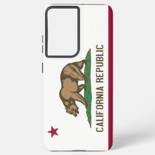 Samsung Galaxy S21 Ultra Case Flag von Kalifornien Hülle