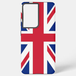 Samsung Galaxy S21 Ultra Case, Großbritannien-Flag Hülle