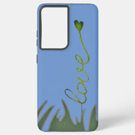 Samsung Galaxy s21 ultra case Liebe Öko design Hülle