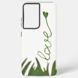 Samsung Galaxy s21 ultra case Liebe Öko design Hülle