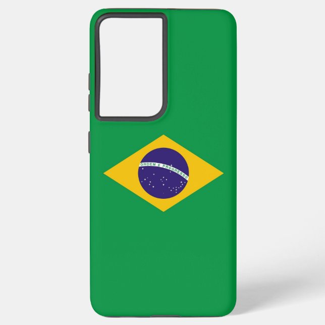 Samsung Galaxy S21 Ultra Case mit brasilianischer  Samsung Galaxy Hülle (Rückseite)