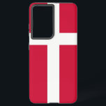 Samsung Galaxy S21 Ultra Case mit dänischer Flagge Samsung Galaxy Hülle<br><div class="desc">Mit dem Samsung SGH-X500 ist das Samsung SGH-X500 ein neues Mobiltelefon, mit dem Sie Ihre Lieblingsfotos genießen können. Mit viel Liebe zum Detail gestaltet, zeigt dieses Handy stolz das ikonische Design der dänischen Fahne mit einem roten Hintergrund mit einem weißen skandinavischen Kreuz. Es symbolisiert Dänemarks reiche Geschichte, sein kulturelles Erbe...</div>