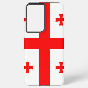 Samsung Galaxy S21 Ultra Case mit georgischer Flag Hülle