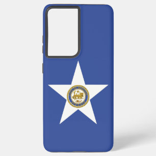 Samsung Galaxy S21 Ultra Case mit Houston-Flagge Hülle