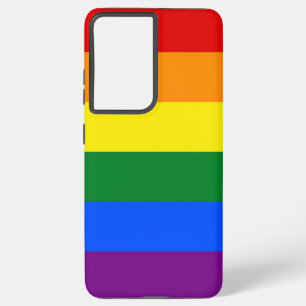 Samsung Galaxy S21 Ultra Case mit LGBT-Flagge Hülle