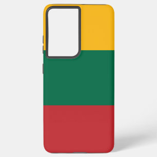 Samsung Galaxy S21 Ultra Case mit litauischer Flag Hülle