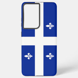 Samsung Galaxy S21 Ultra Case mit Quebec-Flagge Hülle