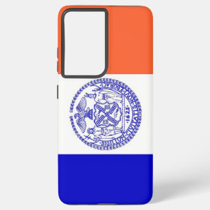 Samsung Galaxy S21 Ultra Case New York Flagge Hülle