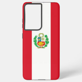 Samsung Galaxy S21 Ultra Case Peru Flag Hülle