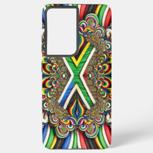 Samsung Galaxy S21 Ultra Case Südafrikanische Farb Hülle