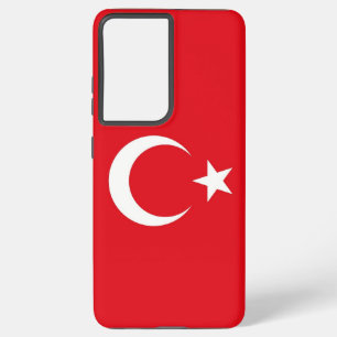 Samsung Galaxy S21 Ultra Case Türkei-Flagge Hülle