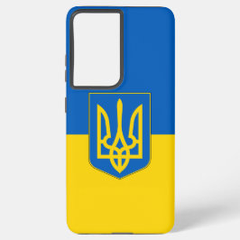 Samsung Galaxy S21 Ultra Case Ukraine-Flagge Hülle