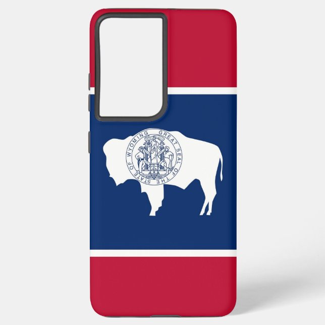 Samsung Galaxy S21 Ultra Case Wyoming Hülle (Rückseite)