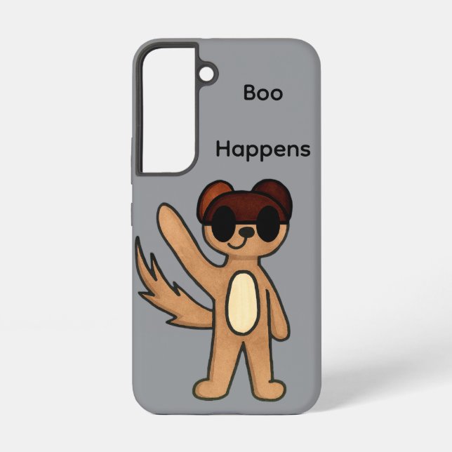 Samsung Galaxy s22 Boo Happens Phone Case Samsung Galaxy Hülle (Rückseite)