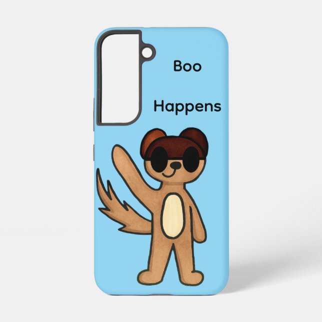 Samsung Galaxy s22 Boo Happens Phone Case Samsung Galaxy Hülle (Rückseite)