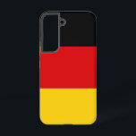 Samsung Galaxy S22 Case Flag Deutschland Samsung Galaxy Hülle<br><div class="desc">Mit unserem exklusiven Cover unter der Flagge Deutschlands verwandeln Sie Ihre Samsung Galaxy S22 in ein Symbol des deutschen Stolzes! Mit viel Liebe zum Detail gestaltet, präsentiert dieses Cover stolz das ikonische Design der deutschen Fahne. Die Flagge zeichnet sich durch drei horizontale Streifen aus Schwarz, Rot und Gold aus, die...</div>