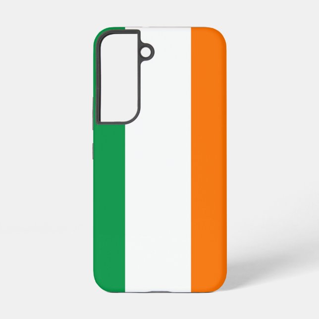 Samsung Galaxy S22 Case Flag Irland Samsung Galaxy Hülle (Rückseite)