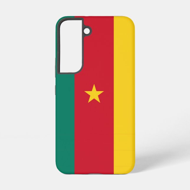 Samsung Galaxy S22 Case Flag Kamerun Hülle (Rückseite)