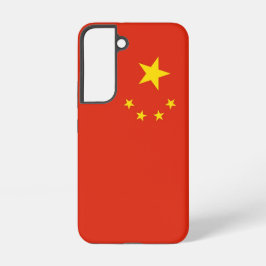 Samsung Galaxy S22 Case Flag of China Samsung Galaxy Hülle