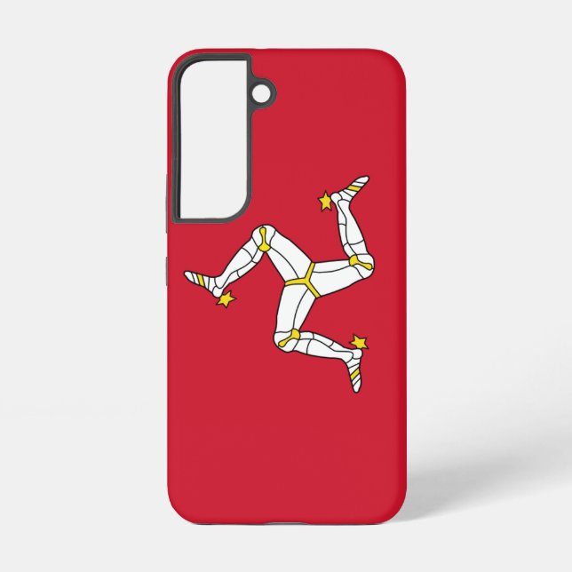 Samsung Galaxy S22 Case Flag of Isle of Man Hülle (Rückseite)
