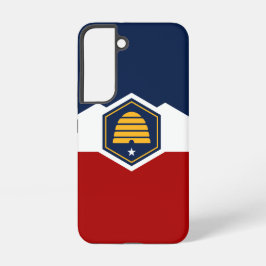 Samsung Galaxy S22 Case Flag of Utah, USA Hülle