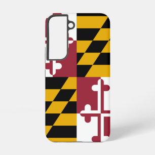 Samsung Galaxy S22 Case Flag von Maryland Hülle
